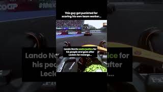 When Lando Norris is cautious about Charles Leclerc in Formula 1 [upl. by Lebazej747]