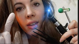 ASMR Night Sleep Nurse Pampers You 😌 Ear Cleaning Scalp Massage etc [upl. by Joline]