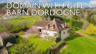 Fabulous farmhouse with barn and gite for sale in the Dordogne – Ref 80184PA24 [upl. by Sibilla]