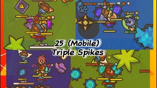 The SMOOTHEST Mobile Triple Spikes Triple Spikes Only  Tamingio [upl. by Indnahc]