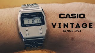 Casio Vintage Steel A1100 Review [upl. by Aisital]