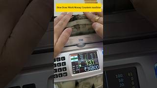 How Does Work Money Counter Machine promonster [upl. by Alvita]