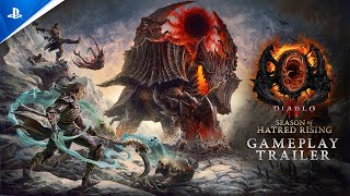 Diablo IV  Season of Hatred Rising Gameplay Trailer  PS5 amp PS4 Games [upl. by Loyce]