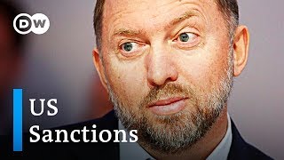 US lifts sanctions on Russian oligarch  DW News [upl. by Nodal829]