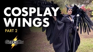 Articulated Motorized Cosplay Wings Part 2 [upl. by Vanderhoek]