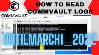 How to read Commvault logs 2022 [upl. by Germann355]