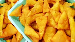 Crispy Corn Flour Chips  Snacks Recipes  Evening Snacks Recipes  Corn Flour Recipes [upl. by Lita]