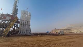 Onshore Oil land Rig Desert rigoman [upl. by Ker]