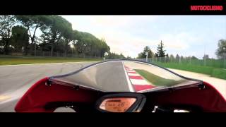 MV Agusta F3 800 EAS onboard e tempo sul giro a Imola [upl. by Hawley124]