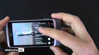 HTC Desire Z videoreview da Telefoninonet [upl. by Rekrap]