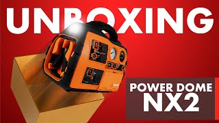 ReReleased Power Dome NX2  unboxing  Wagan Tech 24859 jump starter air compressor power to go [upl. by Adyol]