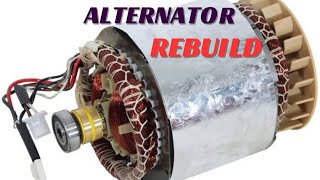 Alternator Rebuildalternators teardown rebuild [upl. by Strohl]