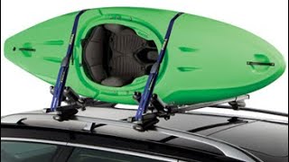 Thule Hullaport 834 Hullaport J Style Kayak Racks and Carriers with Tiedown Straps [upl. by Thin]