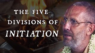 The Five Divisions of Vaisnava Initiation – Swami BG Narasingha Maharaja [upl. by Birchard]