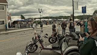 Bike Week 2024 Laconia NH Main st  Part 1  Weirs Beach [upl. by Hctud]