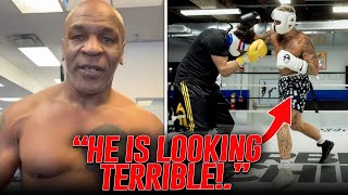 Mike Tyson REACTS To Jake Paul New Training Footage [upl. by Apfelstadt894]