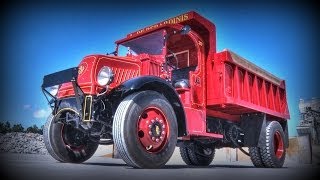 1929 Mack AK Chain Drive Dump Truck [upl. by Kennet334]