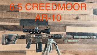 AR10 build in 65 creedmoor breakdown [upl. by Naerda]