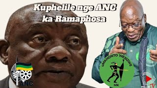 quotBaningi abazoshiya ANC ka Ramaphosa bajoyine UMkhonto Wesizwe ngokuxoshwa kuka Zumaquot [upl. by Odom]