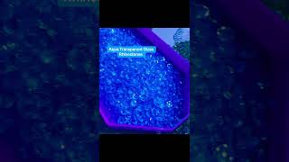 Bling By Danyell Kimberly TikTok glassrhinestones blingbling aquarium blue glassgem gemsstock [upl. by Yenaj]