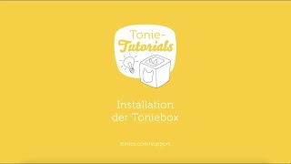 TonieTutorials Toniebox installieren mit Codewort quotIgelquot [upl. by Eirrehs]