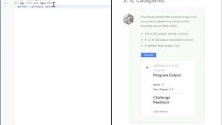 IT140 Introduction to Python Codio Challenge 3 4 Categories [upl. by Wende]