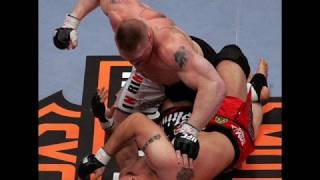 Brock Lesnar entrance theme UFC 87 [upl. by Bonnibelle737]