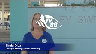 Visiting Stanley Switlik Elementary with Principal Linda Diaz [upl. by Neidhardt]