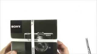 SONY Cyber  shot DSCRX100M2 RX100 II unboxing [upl. by Zena793]