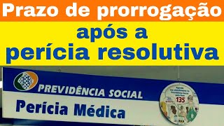 O AUXÍLIO DOENÇA PODE SER PRORROGADO POR QUANTO TEMPO APÓS A PERÍCIA RESOLUTIVA [upl. by Coh]