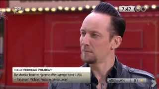 Michael Poulsen Volbeat Interview on Danish TV [upl. by Sankaran]