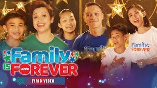 ABSCBN Christmas Station ID 2019 quotFamily Is Foreverquot Recording Lyric Video With Eng Subs [upl. by Ecirtel]