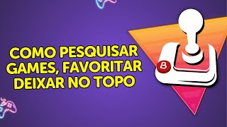 BATOCERA Pesquisar Games Favoritar e deixar no Topo [upl. by Cuttie]