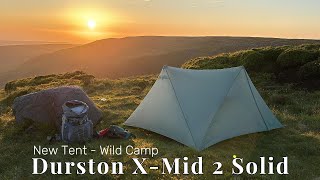 Durston XMid 2 Solid  First Wild Camp [upl. by Goodson214]