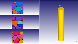 Microstructure analysis of aluminium using DEFORM 3D SOFTWARE  Looking To work Under Any Professor [upl. by Eylhsa327]