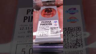 pechuga de pavo pimenton Mercadona [upl. by Airdnek]