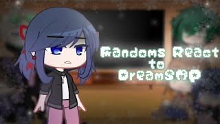 Fandoms React To DreamSMP  GCRV  • AmulletteShine •  DreamSMP  Fandoms [upl. by Agathy]