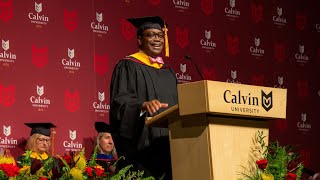 Dr Akinwumi A Adesina speaks at Calvins 2023 Commencement [upl. by Leoni]