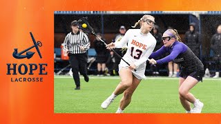 Hope vs Otterbein  Womens Lacrosse 31822  NCAA D3 Lacrosse [upl. by Josefa]