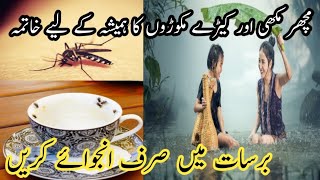 how to get rid of fly and mosquito in rainy daysremedy for fly and mosquitoinscetsflymosqutos [upl. by Attiuqihc]