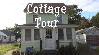 Hotel Tour Ashworth Cottage Vacation Rental Chincoteague Island VA [upl. by Nosneb748]