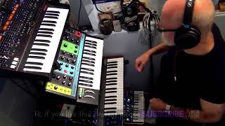 Behringer Odyssey Moog Grandmother Monopoly DAWless jam Microfreak [upl. by Atsirt]