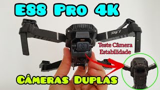 Drone E88 Pro 4K  Teste Câmera e Estabilidade Indoor [upl. by Anomis]