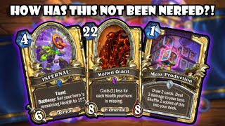 PAIN WARLOCK IS THE EASIEST DECK TO HIT LEGEND IN HEARTHSTONE [upl. by Nospmoht]