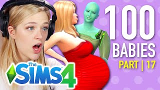 Single Girl Woohoos An Alien In The Sims 4  Part 17 [upl. by Hausmann]