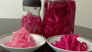 Two easy ways to make Pink Radish Salad Tibetan pink radish salad recipe [upl. by Ahsyak820]