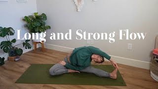 Long And Strong Flow  Yoga With Anne  Creative Vinyasa Flow [upl. by Yslek974]