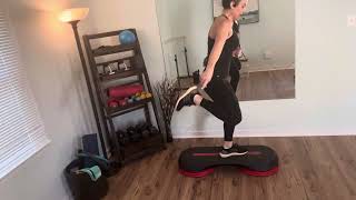 Beginner to slightly intermediate 30 minute step workout [upl. by Viv]