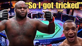 Was Derrick Lewis quottrickedquot into Brazil fight [upl. by Petronilla]