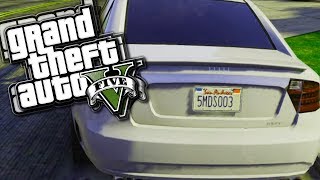 GTA 5  Michael Franklin and Trevor quotLicense Platequot Easter Egg GTA V [upl. by Nidia97]